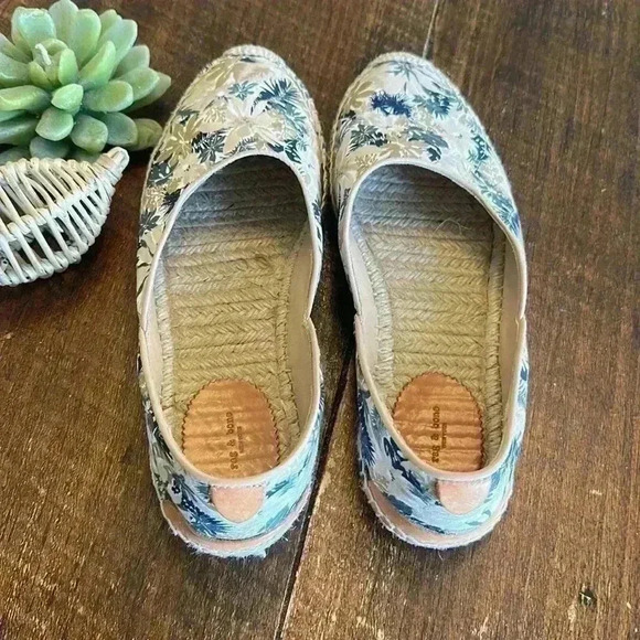 Rag & Bone | Georgie Espadrilles, Tropical Pattern - Picture 3 of 7